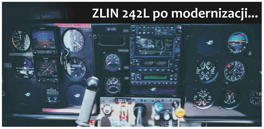 ZLIN 242L po modernizacji ZLIN 242L po modernizacji