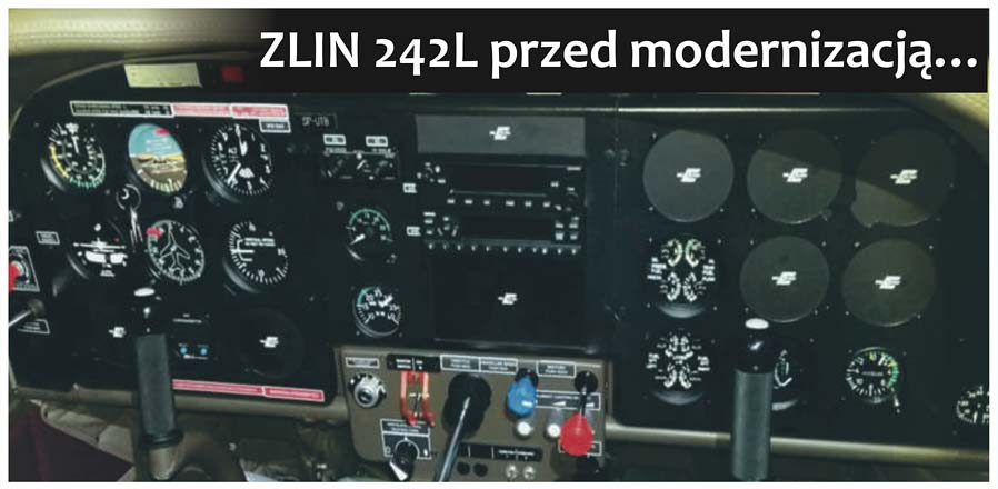 ZLIN 242L przed modernizacją ZLIN 242L przed modernizacją