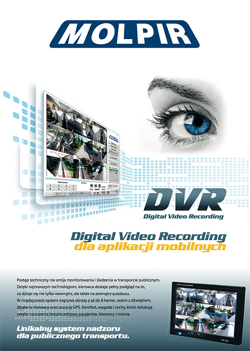 drabpol, molpir, DVR, System monitoringu dla publicznego transportu